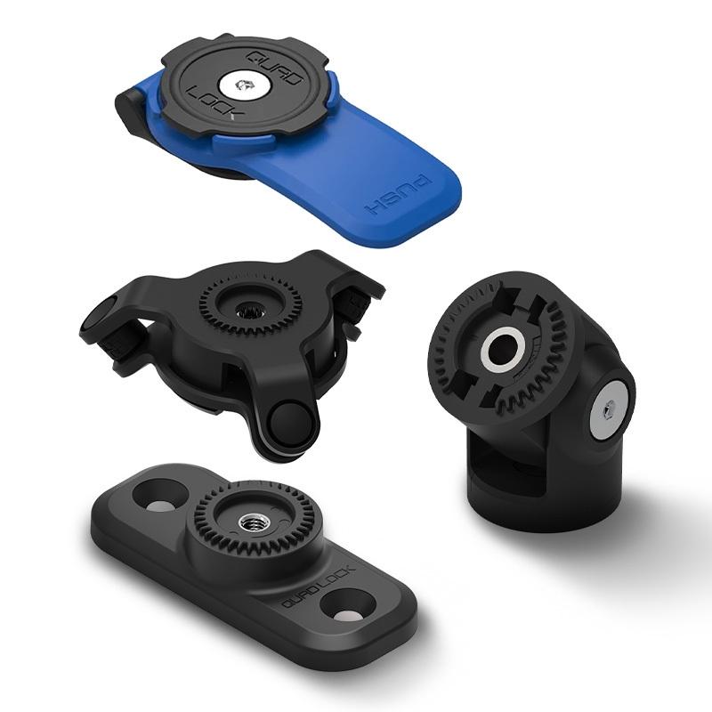 QUAD LOCK 360 SCOOTER MOUNTING KIT - BASE/ADAPTOR/HEAD + VIBRATION DAMPENER