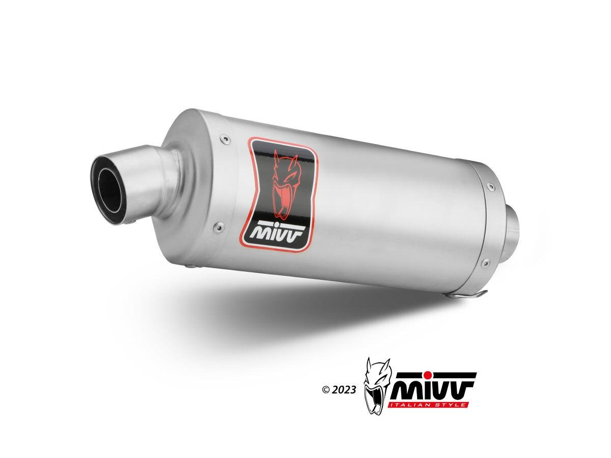 ESCAPE MIW ROYAL ENFIELD 411 HIMALAYAN 2021   2023 Euro5 SPORT SLIP-ON DAKAR ST. STEEL