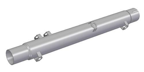 ESCAPE MIW ROYAL ENFIELD 350 METEOR 350 2021   2024 Euro5 SPORT  No-kat pipe, compatible with both MIVV and original silencers.