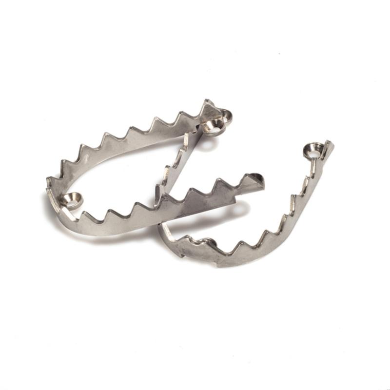 DIENTES DE REPUESTO PAA ESTRIBERAS RFX PRO, 2 DIENTES DE TIBURÓN (2 UNIDADES), ACERO INOXIDABLE 1110591001 FXFR9000299SV