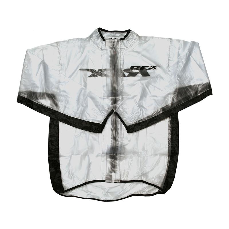 CHAQUETA IMPERMEABLE RFX SPORT (TRANSPARENTE/NEGRO), TALLA JOVEN M (8- 10) 1110956001 FXWJ101YM55BK