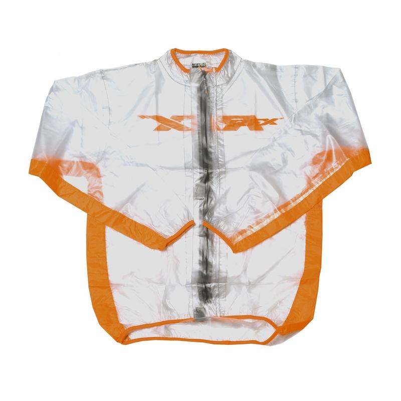 CHAQUETA IMPERMEABLE RFX SPORT (TRANSPARENTE/NARANJA), TALLA ADULTO S 1110960002 FXWJ105SM55OR