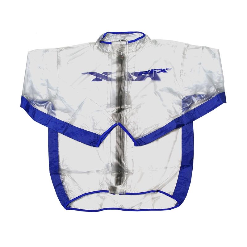 CHAQUETA IMPERMEABLE RFX SPORT (TRANSPARENTE/AZUL), TALLA ADULTO M 1110961002 FXWJ106MD55BU