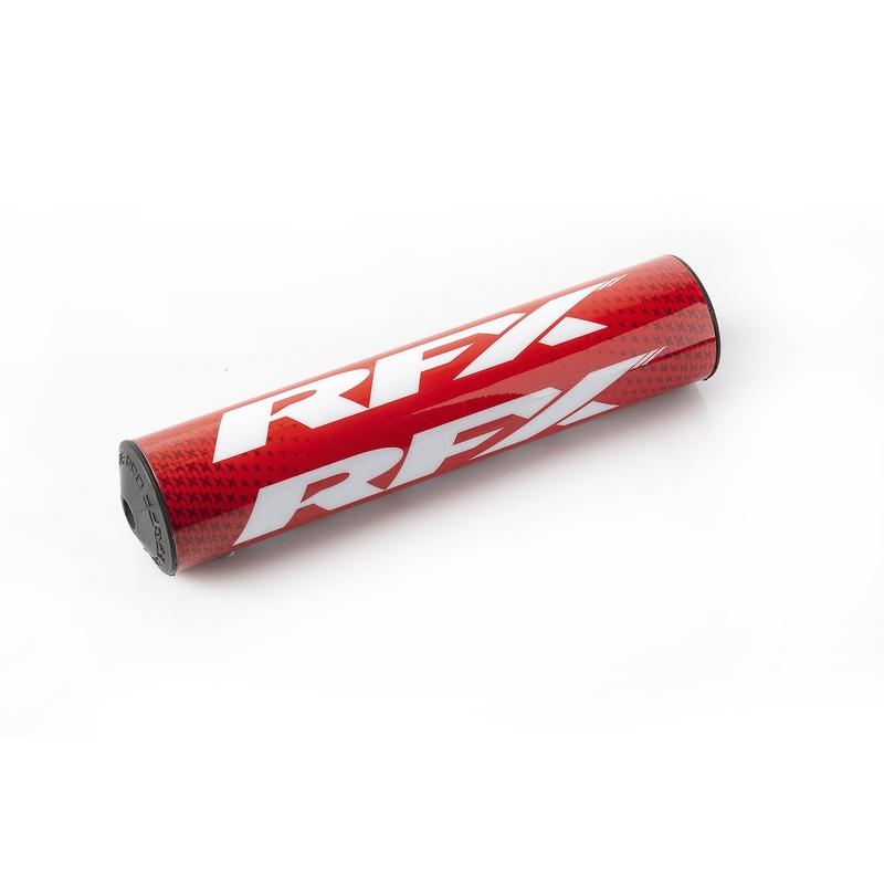 ALMOHADILLA DE MANILLAR CÓNICO RFX PRO 2.0 F8 28,6 MM (ROJO/BLANCO) 1111060007 FXHB8090099RD