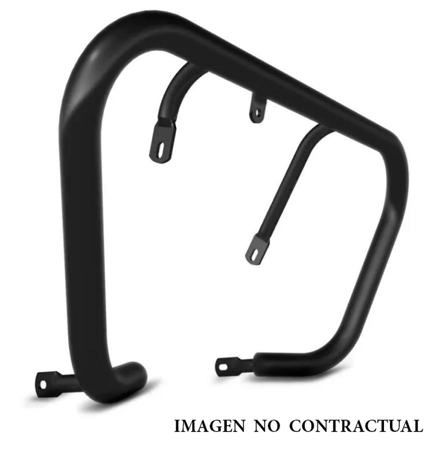 PROTECTOR DE MOTOR SPAAN (DEFENSA) NEGRO  - BLACK HIGHWAY BARS  (TUBO  32 MM)