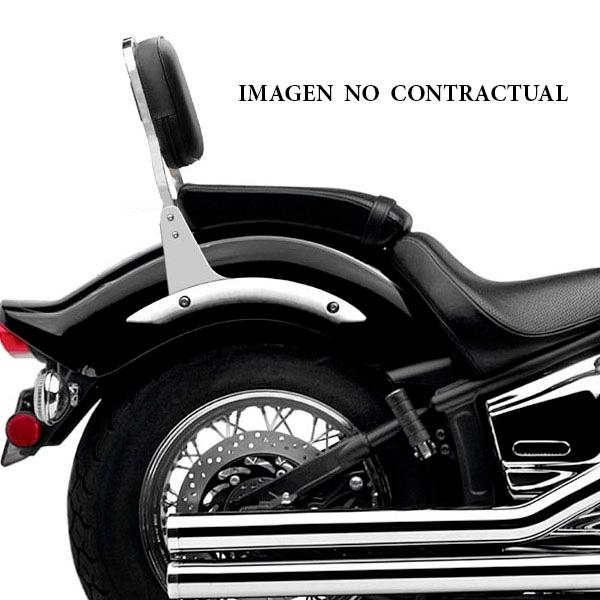 RESPALDO SPAAN BAJO NEGRO SIN PORTA Harley Davidson Dyna Glide desde 2006