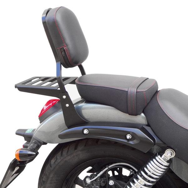 RESPALDO SPAAN BAJO NEGRO CON PORTA Hyosung Aquila GV250DR 18-