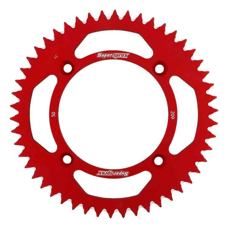 PLATO CORONA SUPERSPROX ALUMINIO ROJA 50 D