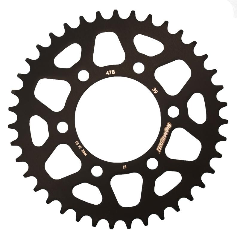 PLATO CORONA SUPERSPROX ALUMINIO KAWASAKI 520 X 39