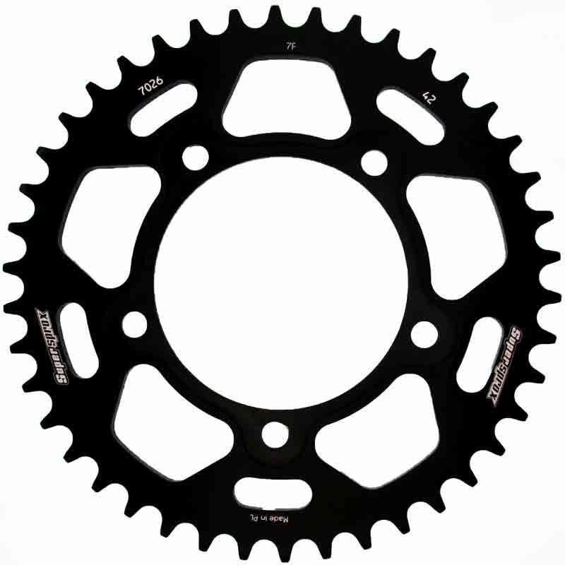 PLATO CORONA SUPERSPROX ALUMINIO APRILIA 525 X 42