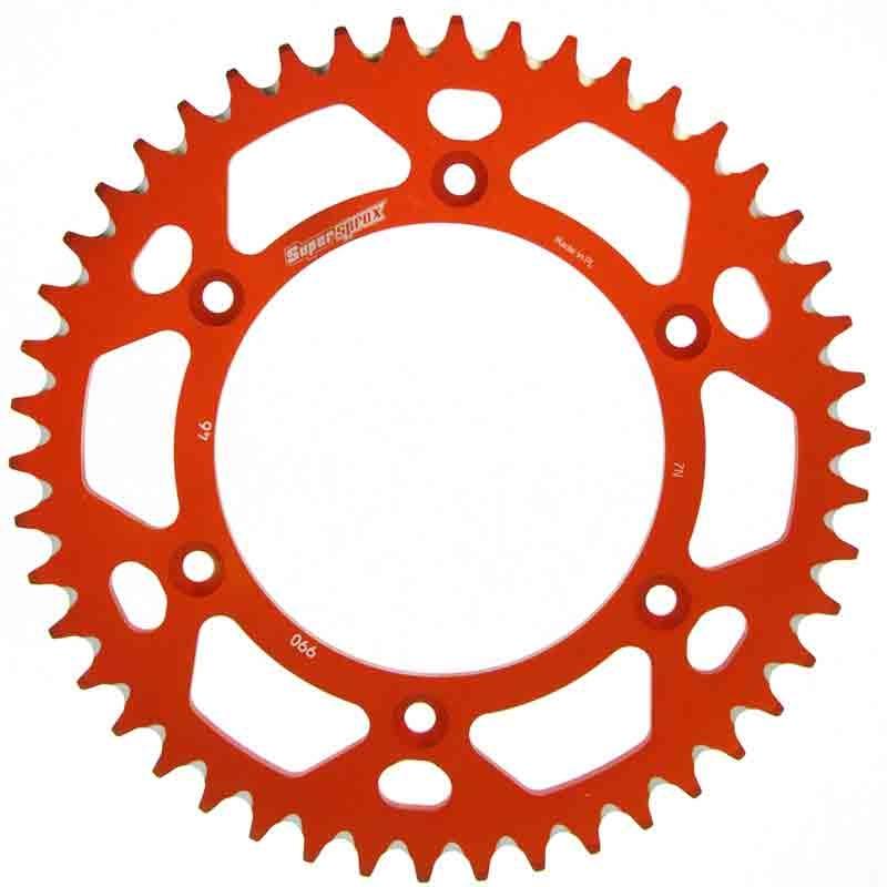 PLATO CORONA SUPERSPROX ALUMINIO NARANJA 46 D