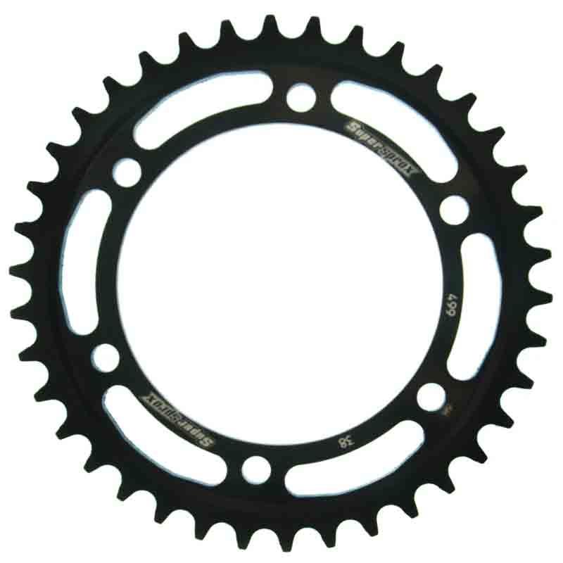 PLATO CORONA SUPERSPROX ACERO KAWASAKI - SUZUKI 530 X 38