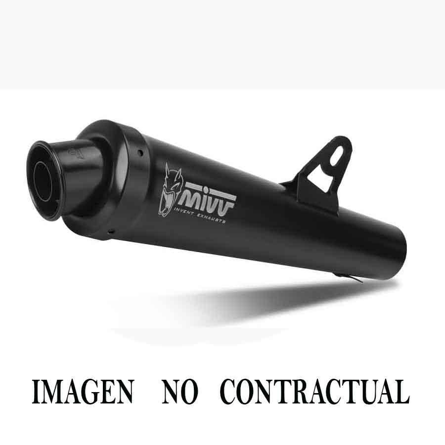 ESCAPE MIVV X-CONE SLIP-ON BLACK STAINLESS STEEL H.020.LC3B