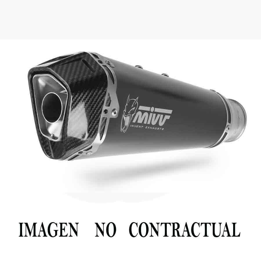 ESCAPE MIVV DELTA RACE FULL SYSTEM BLACK STAINLESS STEEL P.008.LDRB