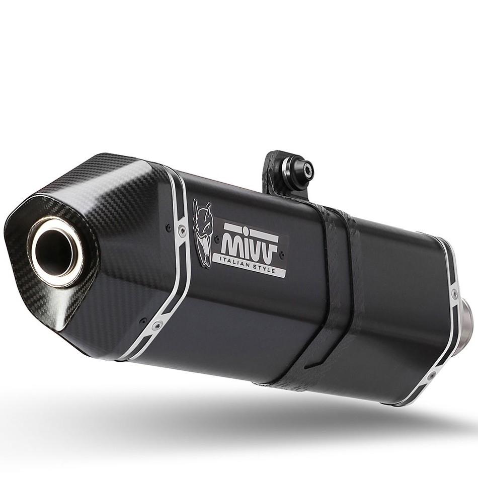 ESCAPE MIVV SPEED EDGE SLIP-ON SPORT BLACK APRILIA TUAREG 660        A.017.LRB