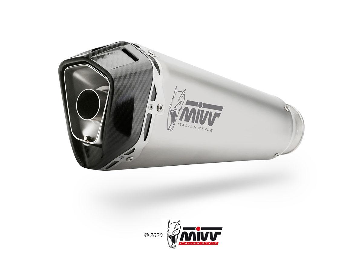 ESCAPE MIVV DELTA RACE SLIP-ON SPORT ST. STEEL KAWASAKI NINJA 1000 SX / TOURER        K.054.LDRX