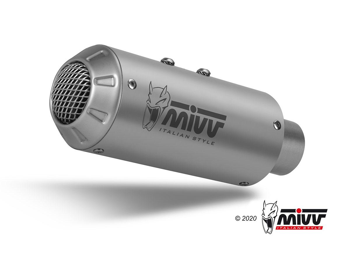 ESCAPE MIVV MK3 SLIP-ON SPORT ST. STEEL KTM 125 DUKE        KT.025.SM3X