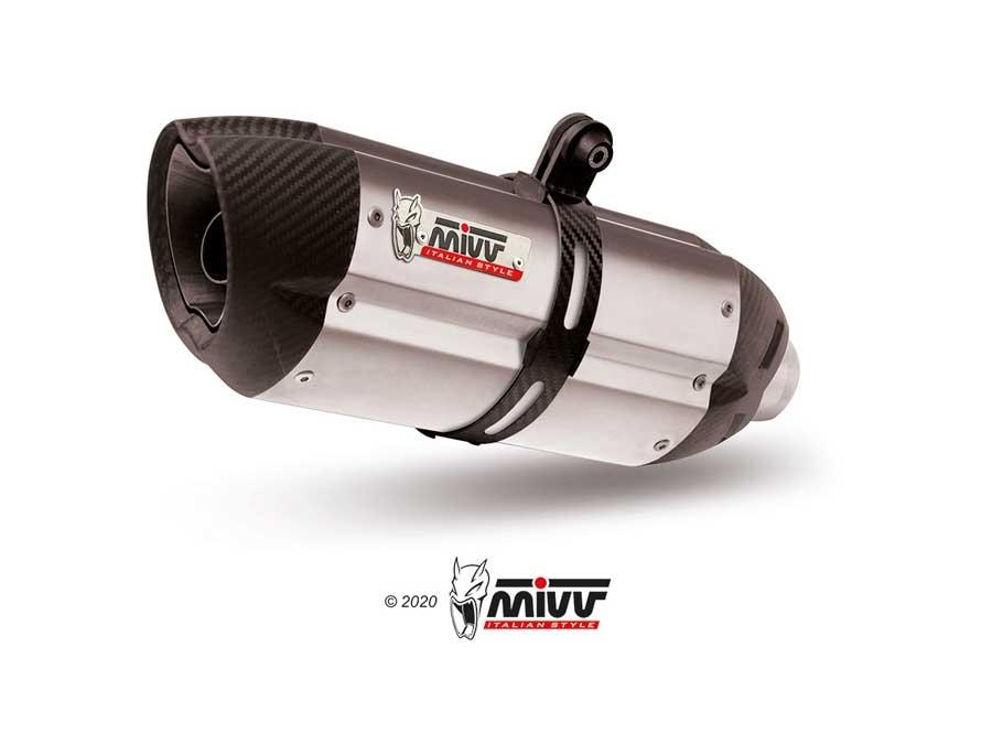 ESCAPE MIVV SUONO SLIP-ON SPORT ST. STEEL MOTO MORINI X-CAPE        MM.001.L7