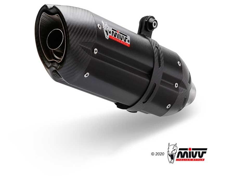 ESCAPE MIVV SUONO SLIP-ON SPORT BLACK MOTO MORINI X-CAPE        MM.001.L9