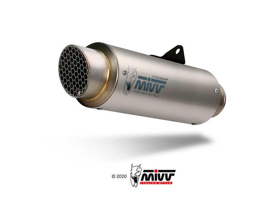 ESCAPE MIVV GPpro SLIP-ON SPORT TITANIUM SUZUKI GSX-S 950        S.059.L6P