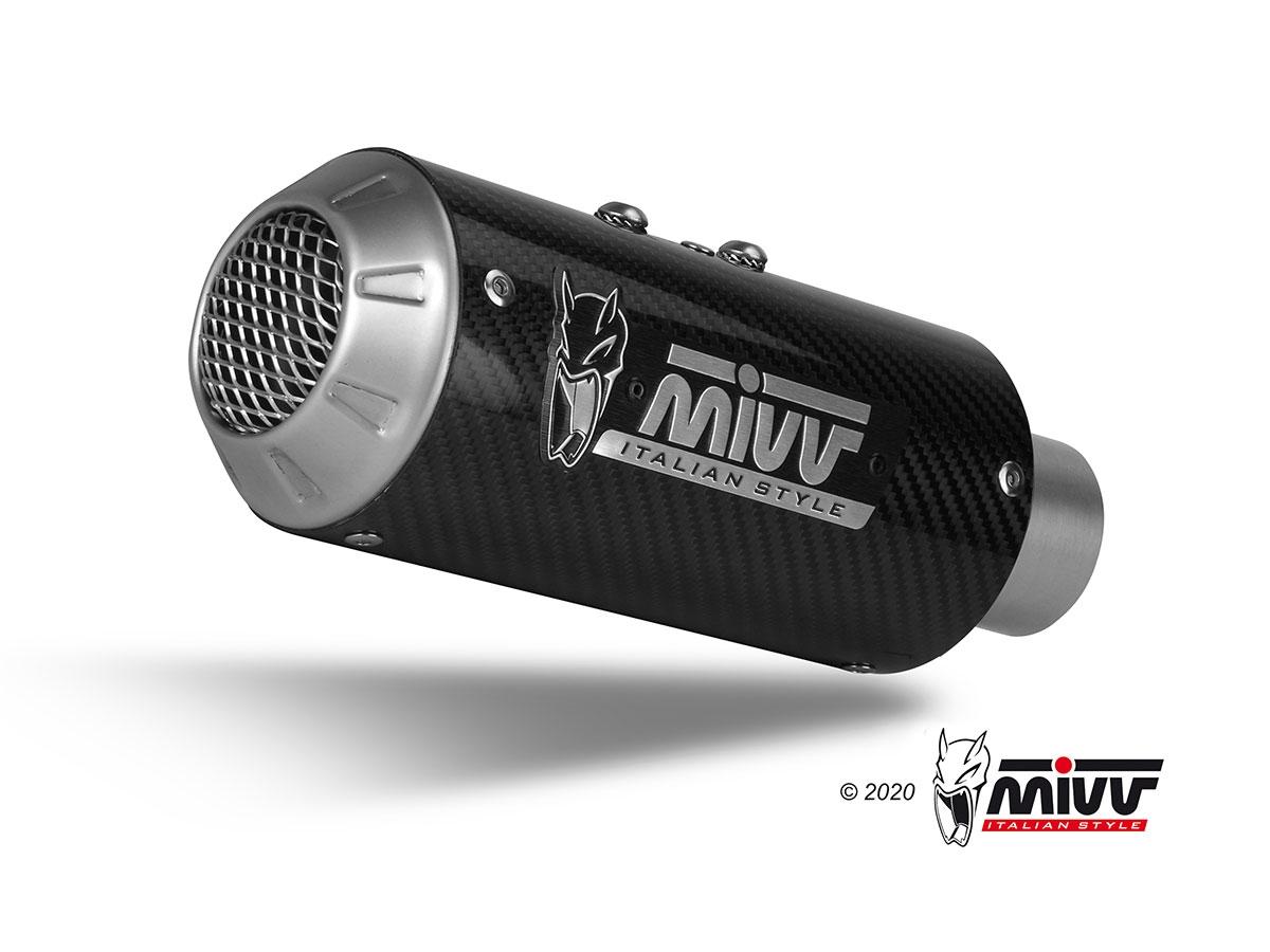 ESCAPE MIVV MK3 FULL SYSTEM 1x1 SPORT CARBON YAMAHA MT-125        Y.067.SM3C