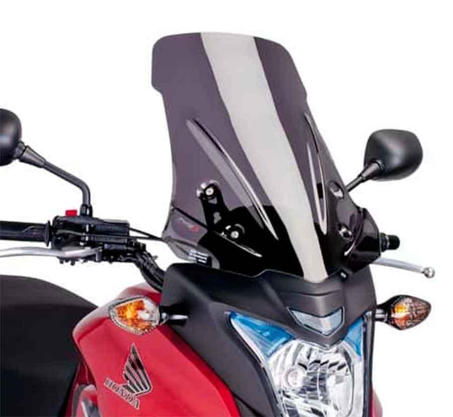 CUPULA PARABRISAS PUIG TOURING HONDA CB500X 13-15' CON FUME OSCURO VARI-6480F